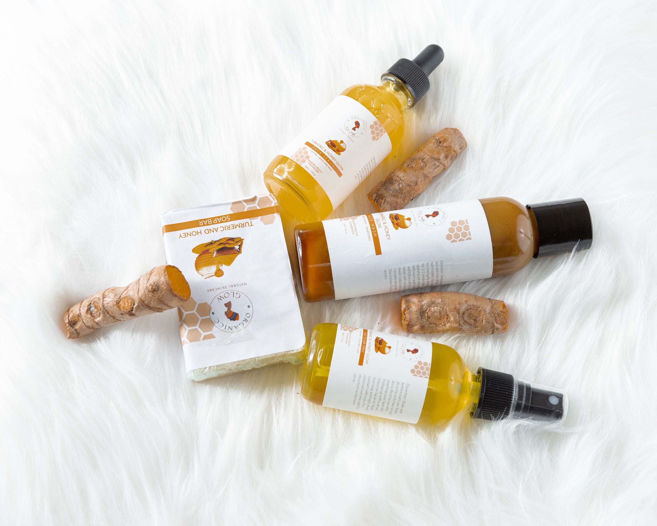 TURMERIC & HONEY GLOW SET